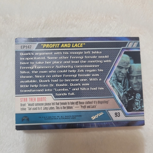 Star Trek: Deep Space Nine -  Memories From the Future collectible cards… - Picture 5 of 6